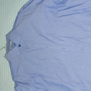 Tasso Elba 2X blue shirt